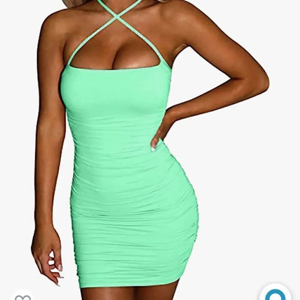 [boutique]mint green club dress BNWOT #2